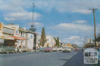 Wyndham Street, showing the Tourist Tower, Shepparton