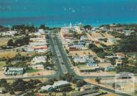 Aerial view over Sorrento and Port Phillip Bay, 1987