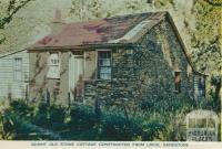 Quaint old Stone Cottage Constructed from Local Sandstone, Walhalla