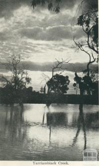 Yarriambiack Creek, Warracknabeal, 1925