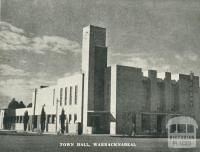 Town Hall, Warracknabeal, 1945