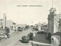 Scott Street, Warracknabeal, 1945