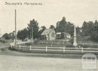 Soldier's Memorial, Yea