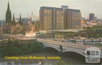 Melbourne at dusk