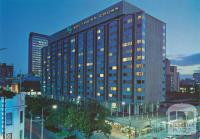 Southern Cross Hotel at night, Melbourne