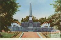 The Eureka Stockade Monument, Ballarat, 1958