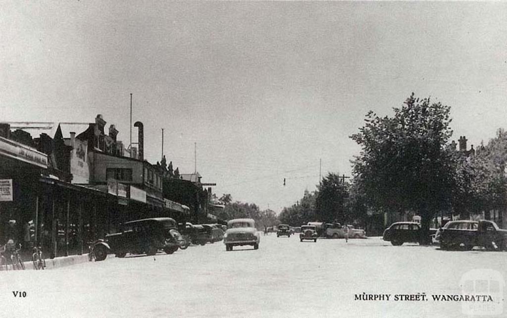 Murphy Street, Wangaratta, c1948 Murphy Street, Wangaratta, c1948