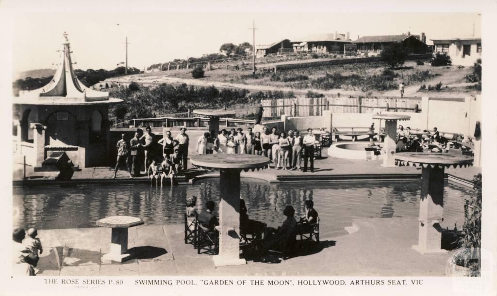 Swimming Pool, 'Garden of the Moon', Hollywood, Arthurs Seat 