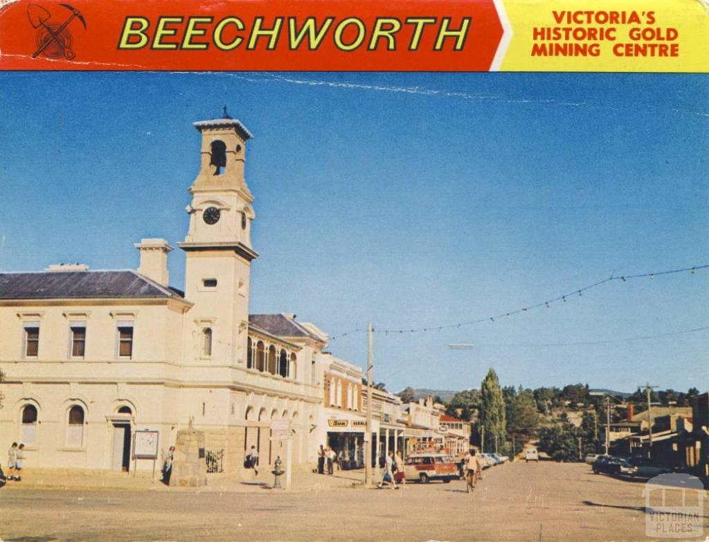 Camp Street and Post Office, Beechworth