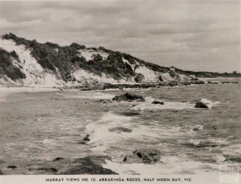 Arkaringa Rocks, Half Moon Bay, Black Rock