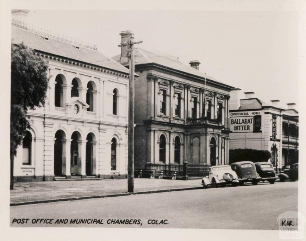 Post Office and Municipal Chambers, Colac