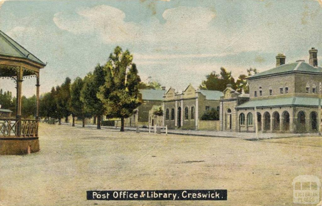 Post Office and Library, Creswick