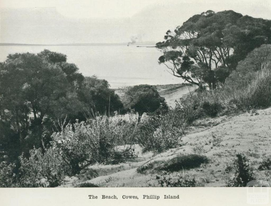 The Beach, Cowes, Phillip Island, 1918