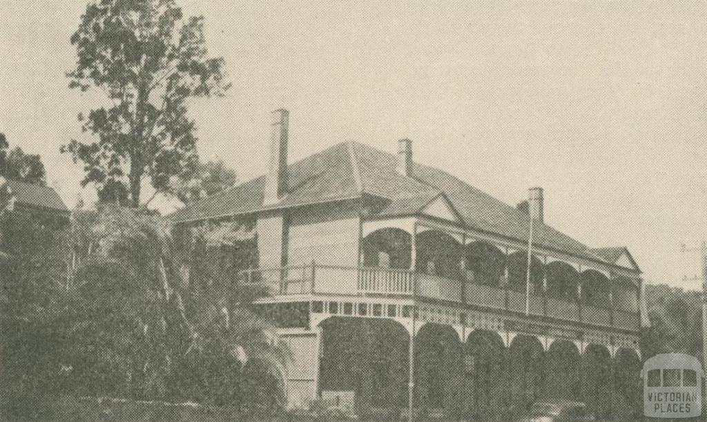 Trezise's Grand Hotel, Warrandyte, 1947-48