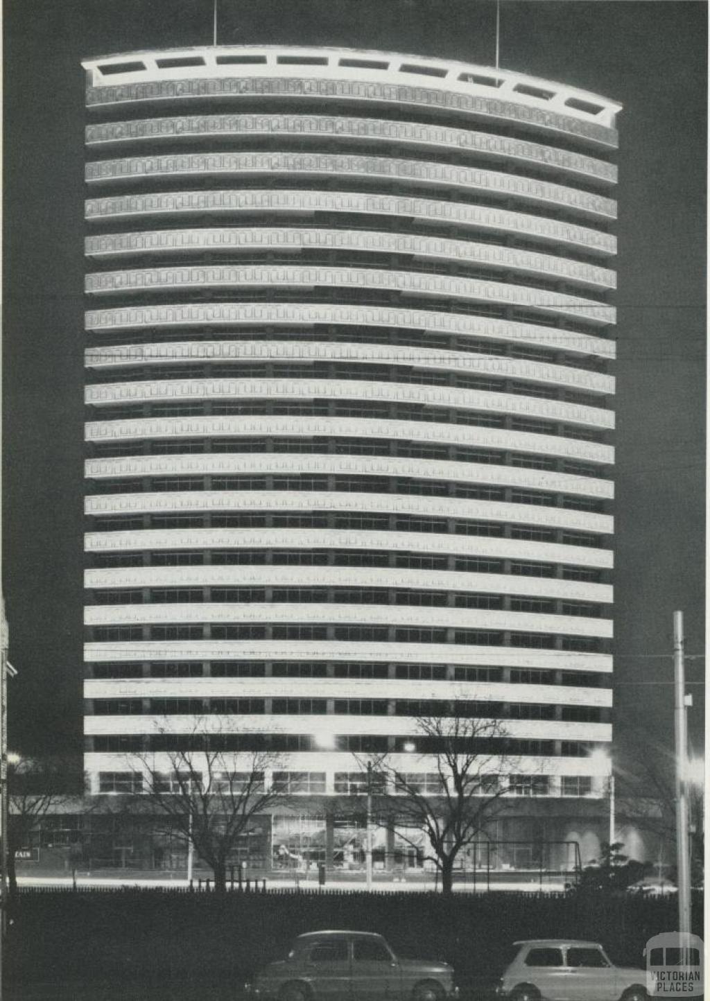 BP House, St Kilda Road, Melbourne, 1969