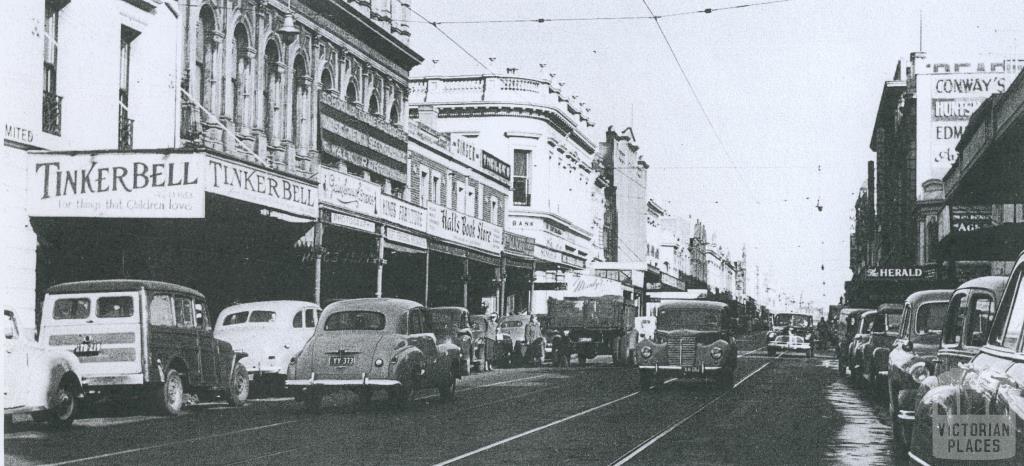 Chapel Street, Prahran, 1953
