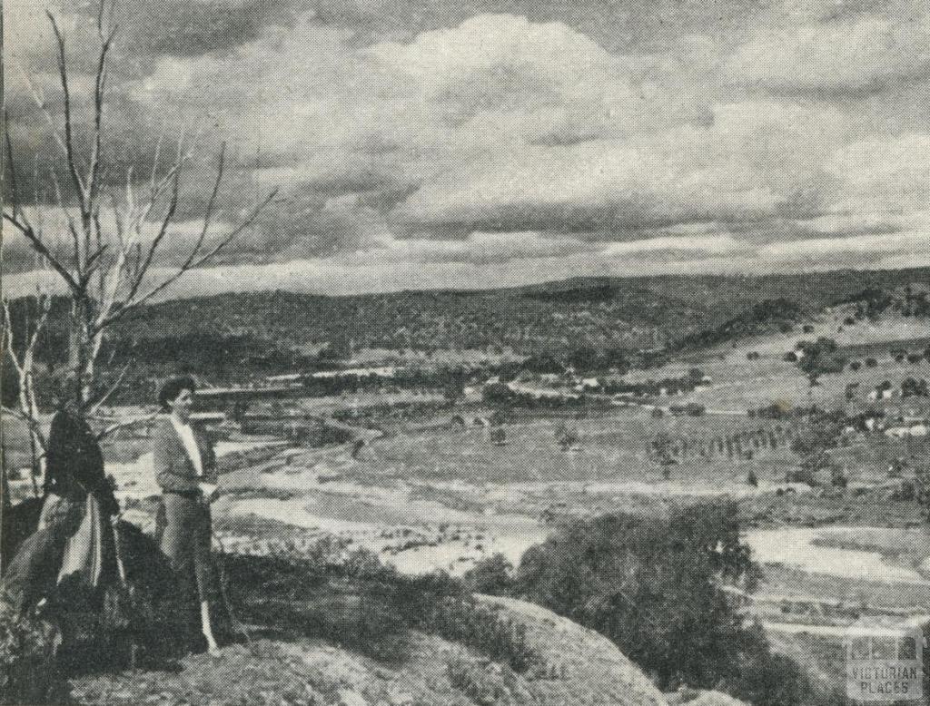 Overlooking Eldorado, historical tin and gold mining area, 1960