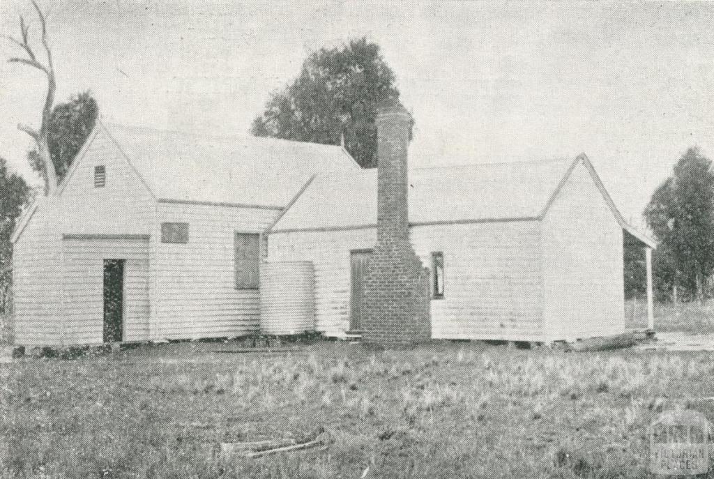 Old Private School at 'Walden', Sheep Hills, 1924