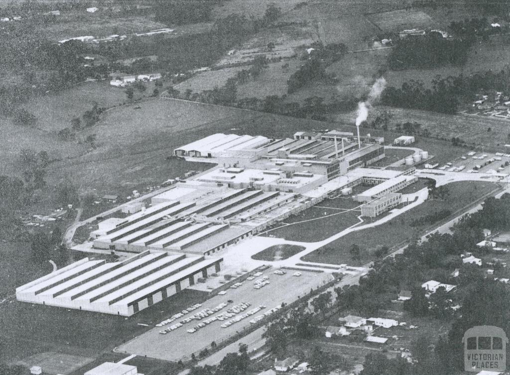 British Nylon Spinners and Fibremakers Factories, Bayswater North