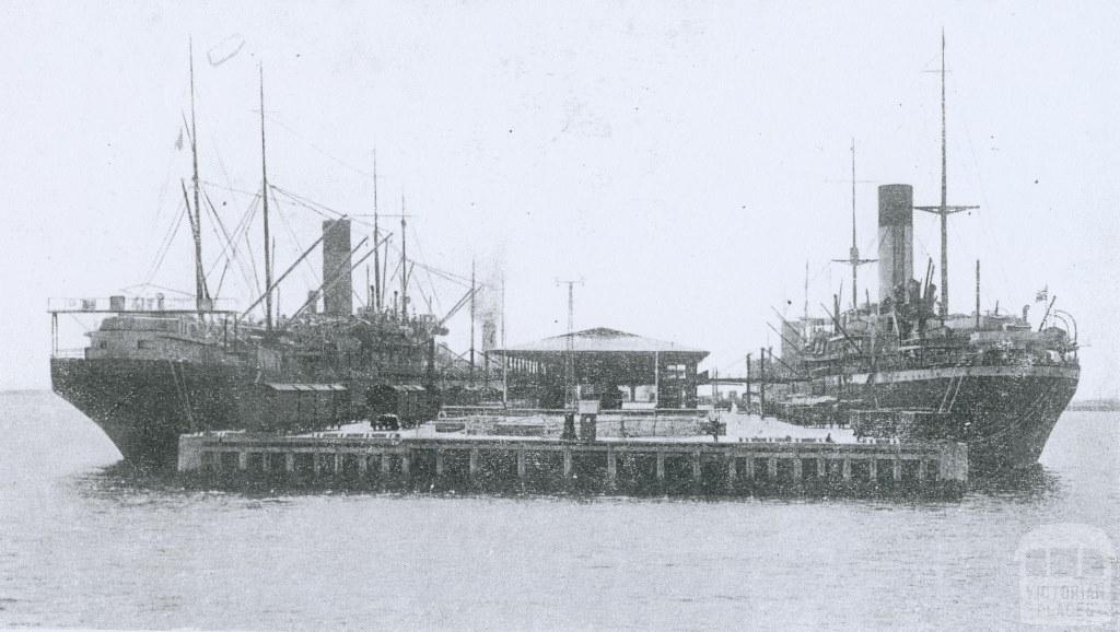 New Railway Pier, 1921