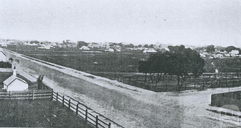 Carlisle Street, St Kilda, 1862