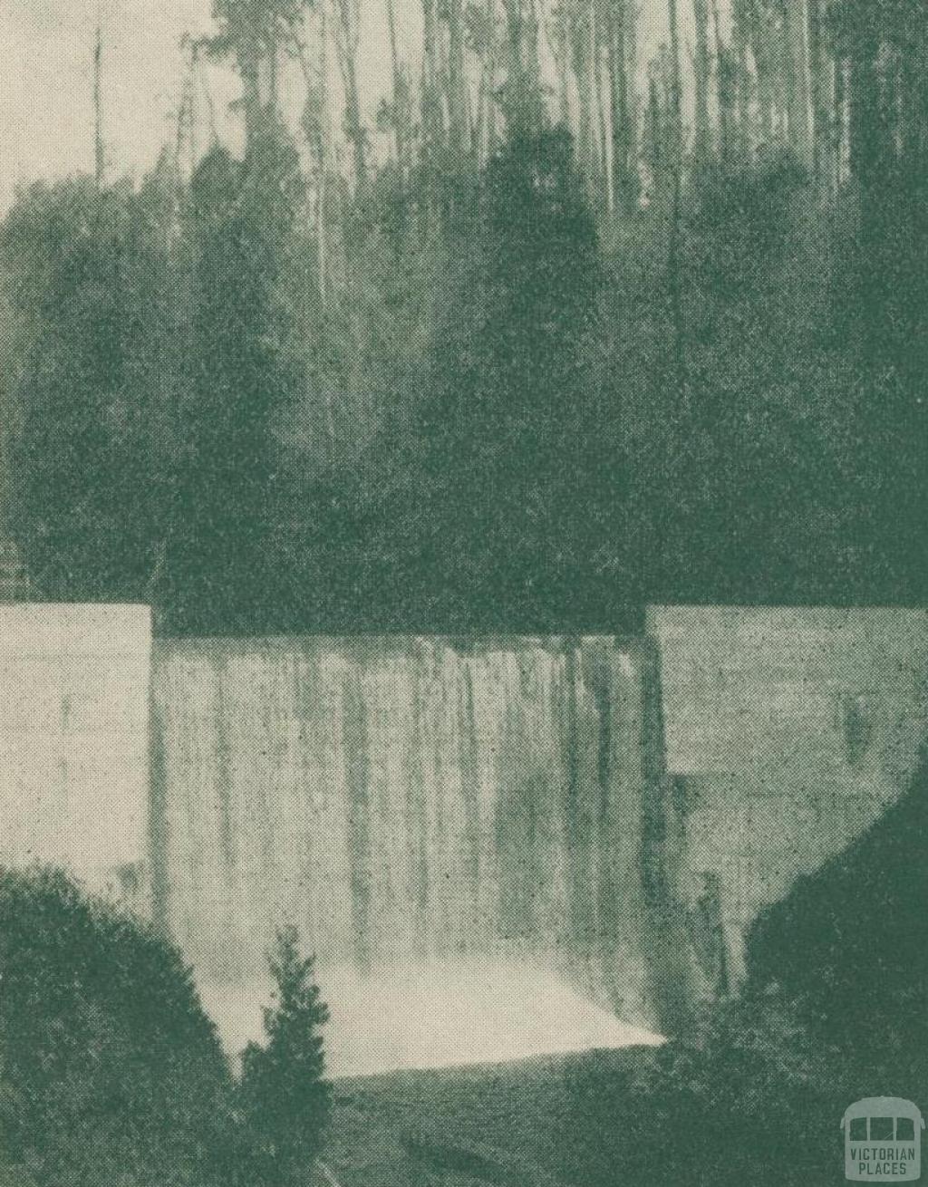 Overflow from the Rubicon Dam, Alexandra
