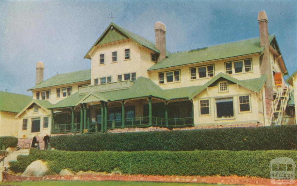 The Chalet in Summer, Mount Buffalo, c1960