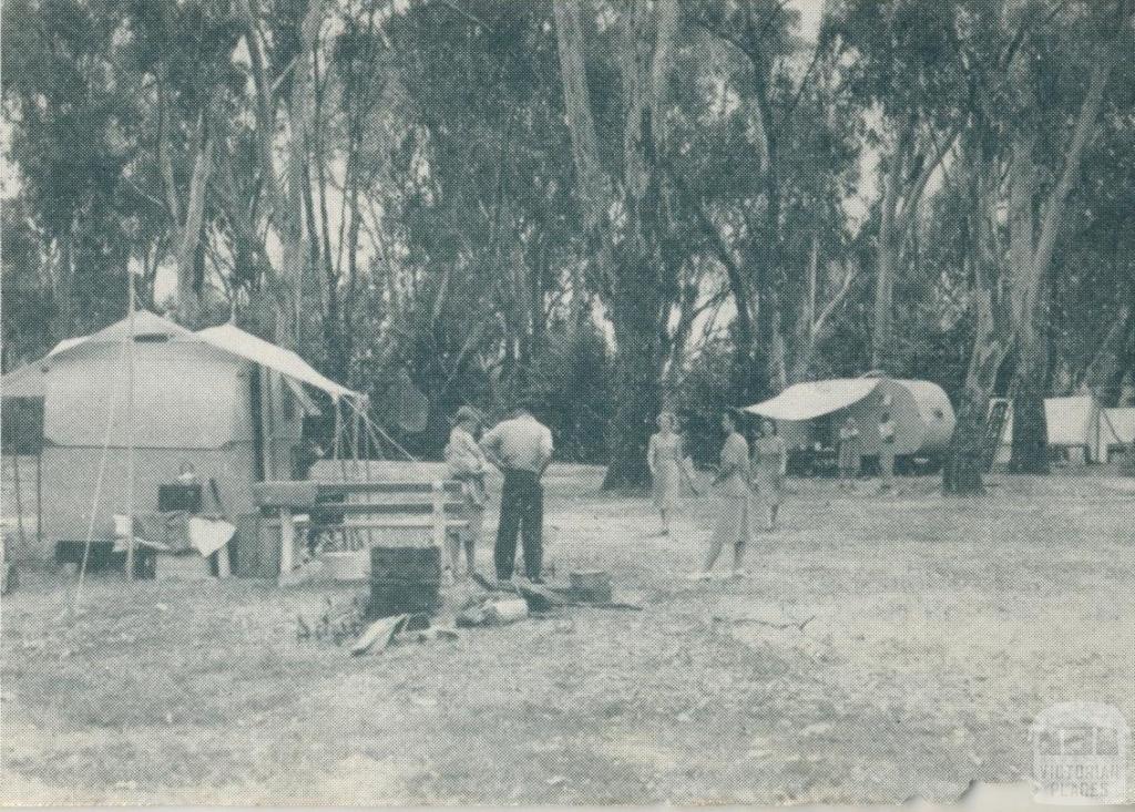 Camping Grounds, Wangaratta, 1951
