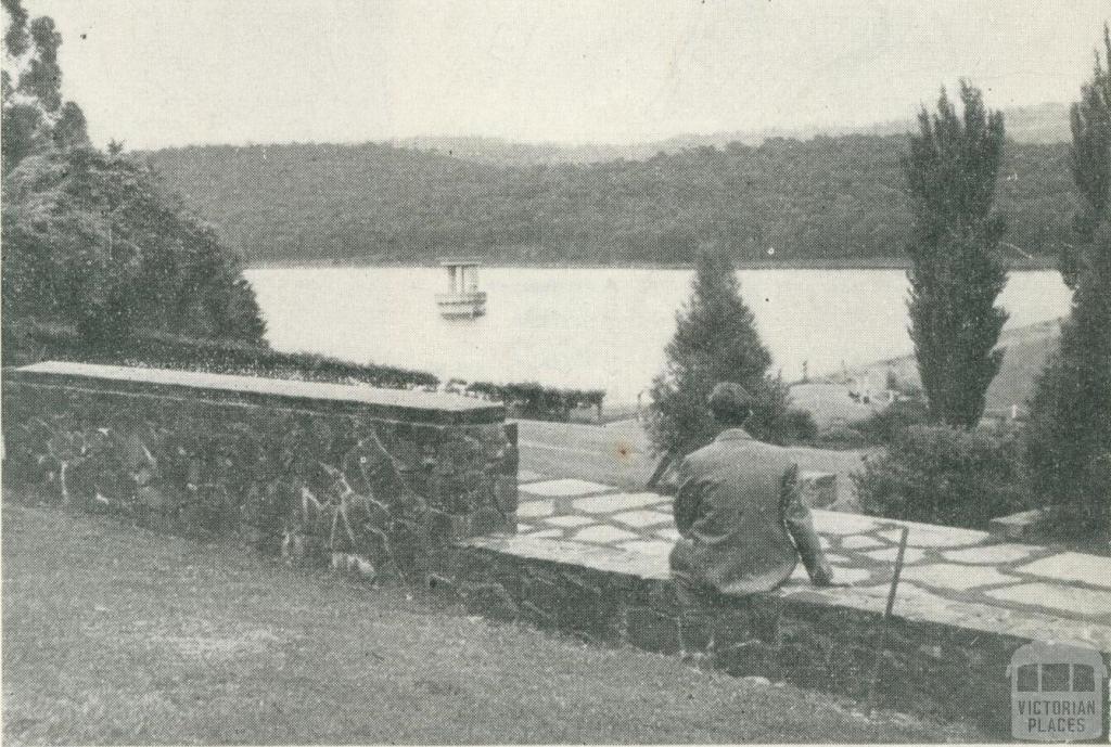 Silvan Reservoir, Upper Yarra Dam, 1954