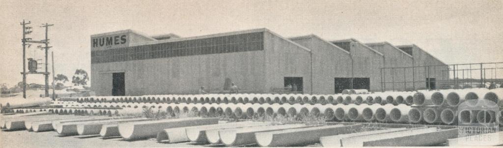 Humes, Echuca, 1961