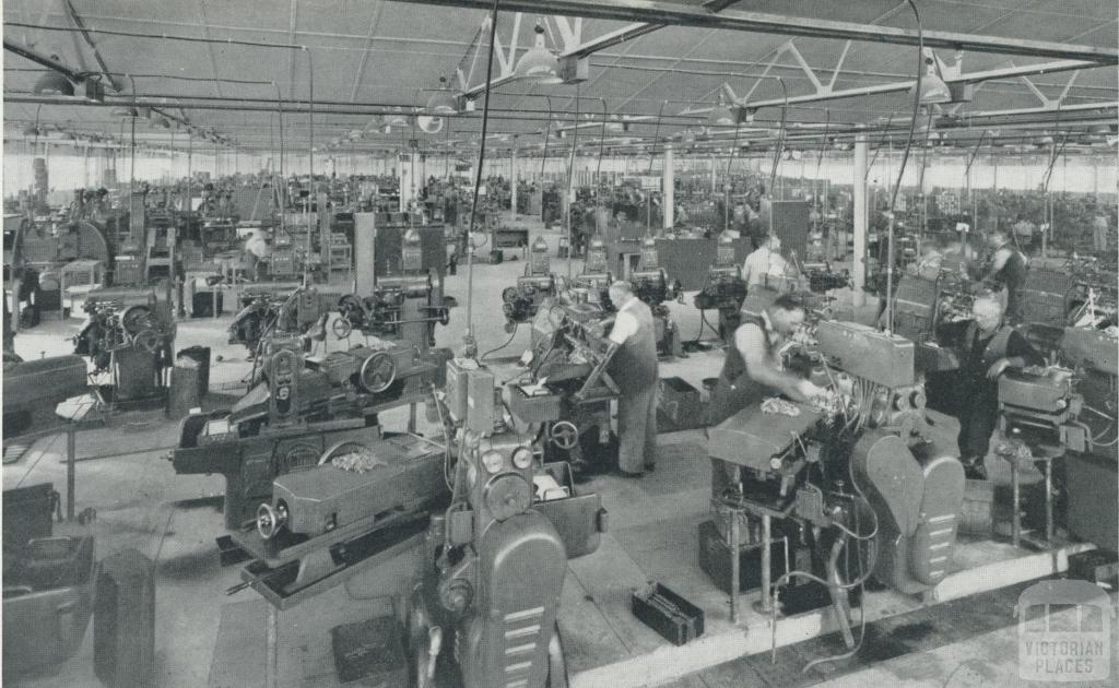 Light engineering works, Maryborough, 1958