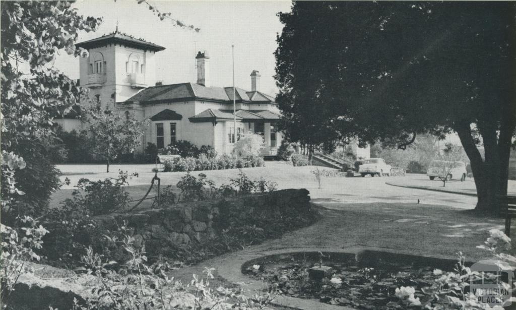 Country Women's Association Club, Toorak, 1958