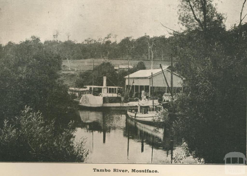 Tambo River, Mossiface, Tambo Shire, 1919