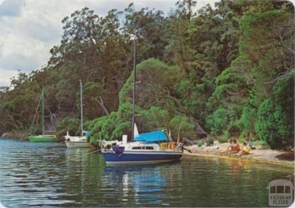 Sailing boats on waterways, Mallacoota