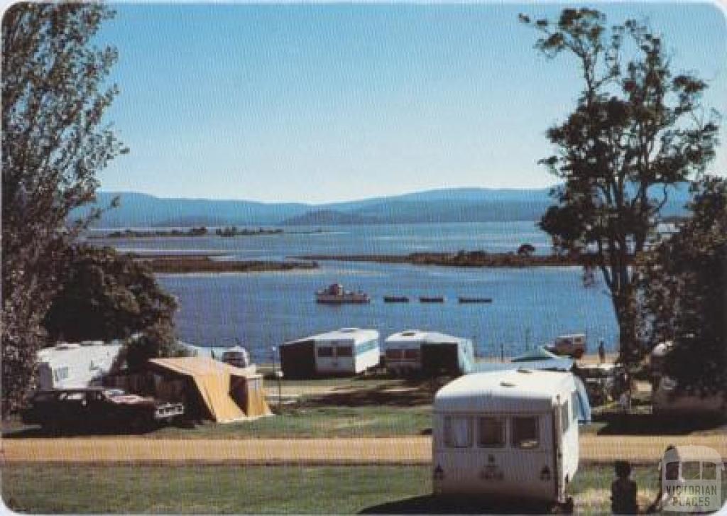Some of the many picturesque sites available to campers, Mallacoota