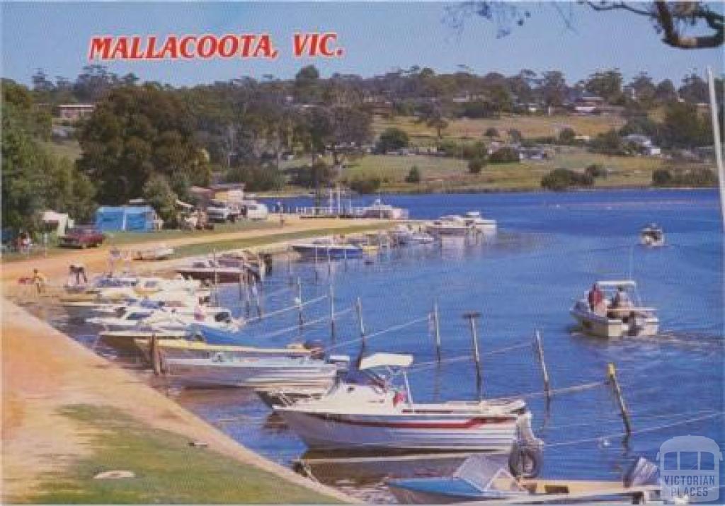 The foreshore camp park at Mallacoota Victoria's Wilderness Coast