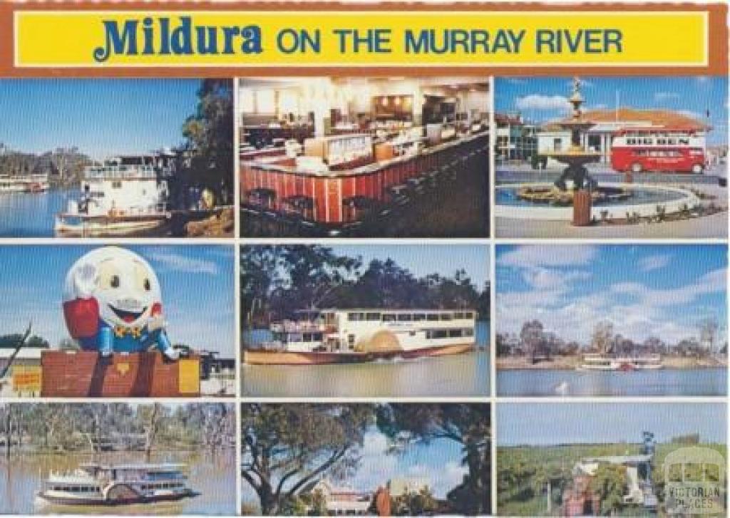 Mildura, on the Murray River