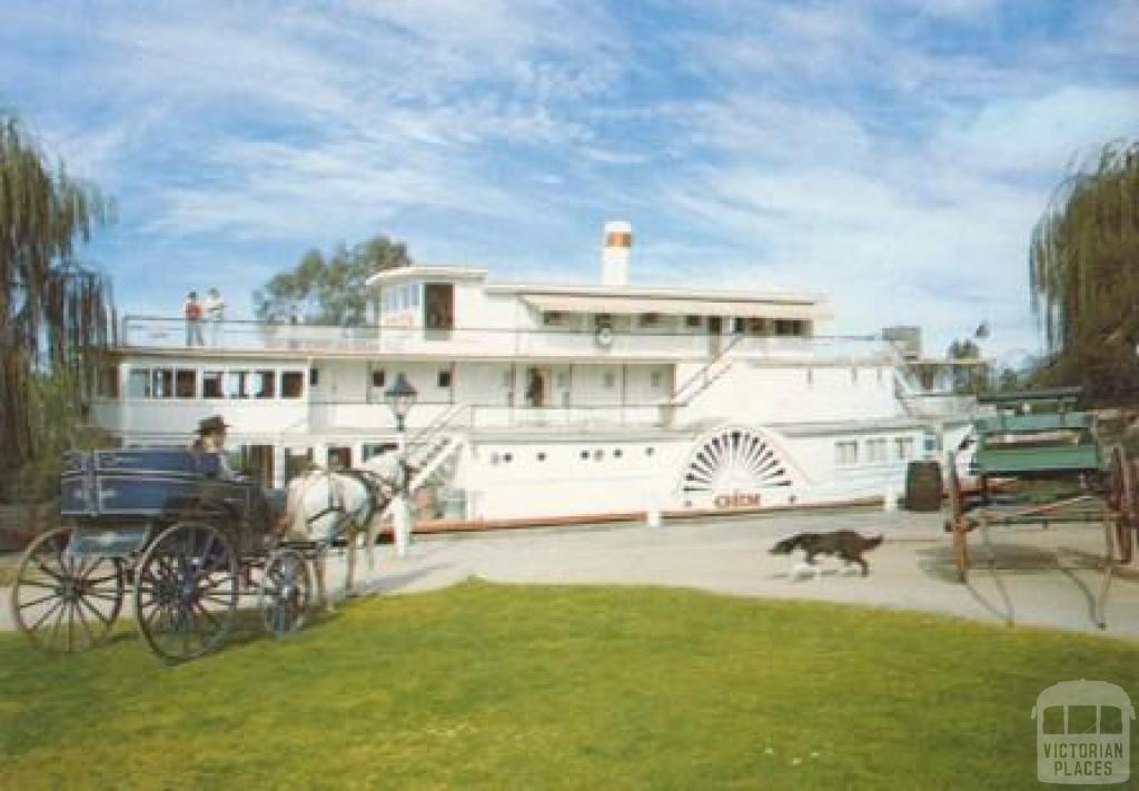 Paddle Steamer Gem, Swan Hill