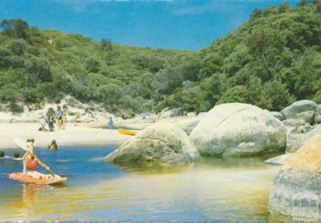 Canoeing on the Tidal River, Wilson's Promontory
