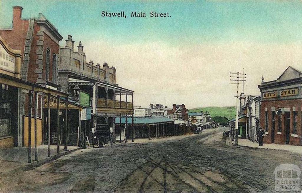 Main street, Stawell, c1910