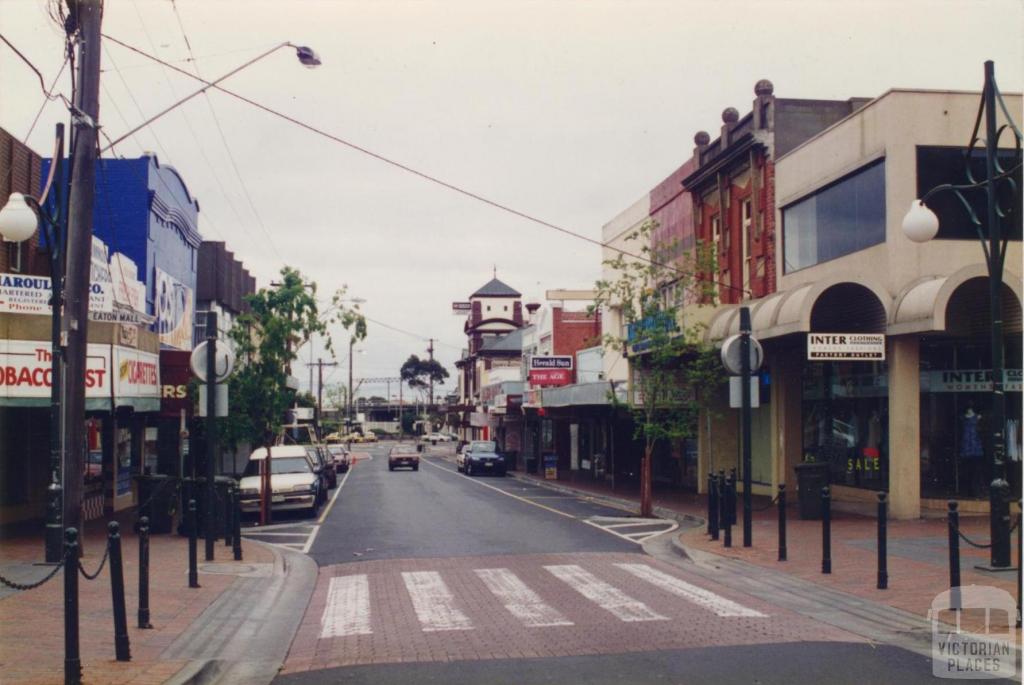 Portman Street, Oakleigh, 1997