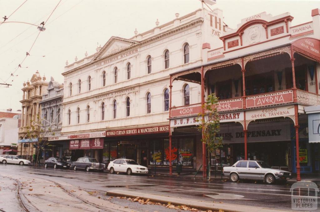 Bendigo Beehive Stores, 2001