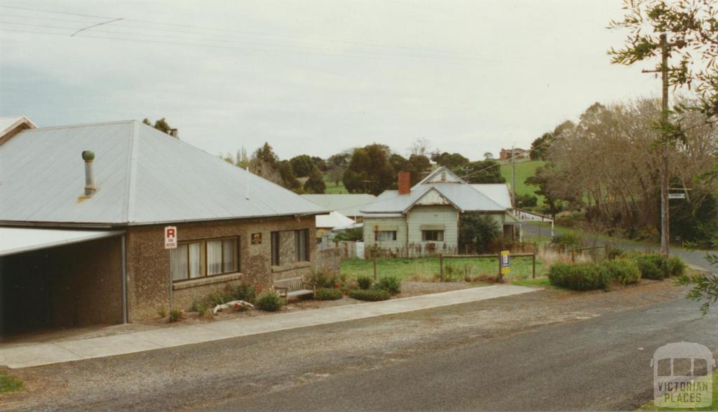 Jumbunna Hall and former general store, 2002