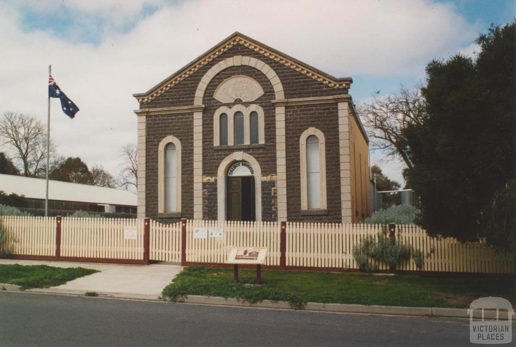 Talbot museum (former Methodist Church), 2004