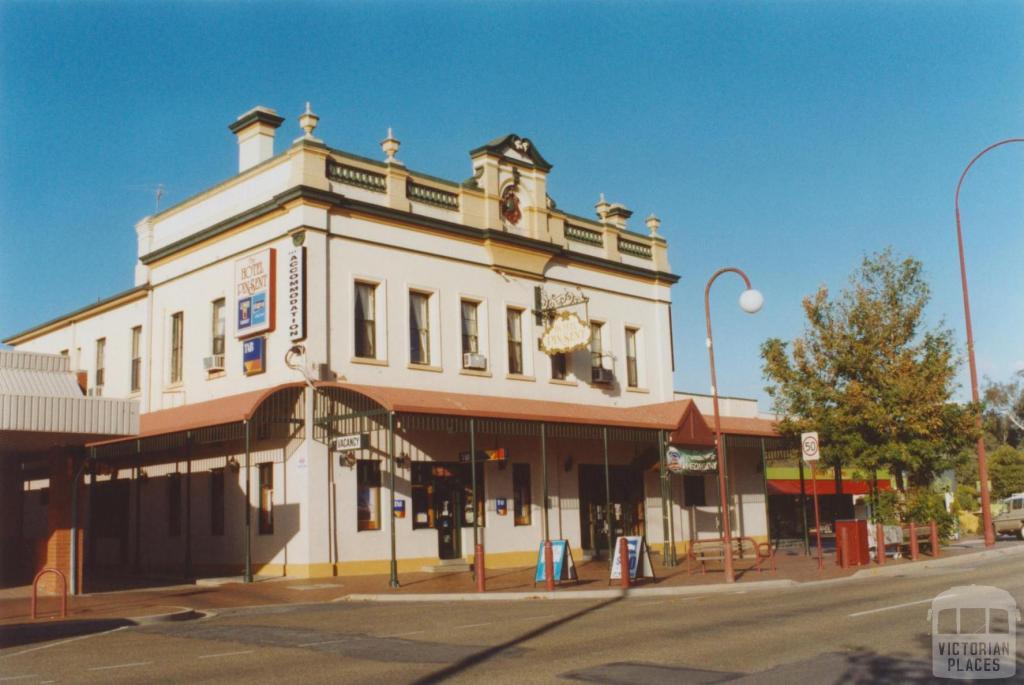 Pinsent Hotel, Reid Street, Wangaratta, 2010