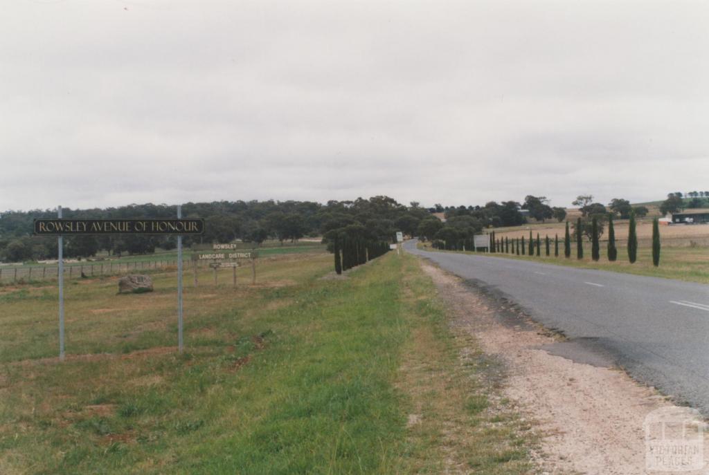 Rowsley Avenue of Honour, 2010