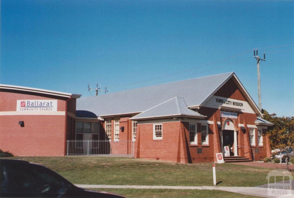 Salvation Army, Callow Street, Ballarat East, 2012