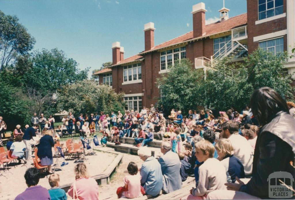 Flemington School, upgrade opening, 1987