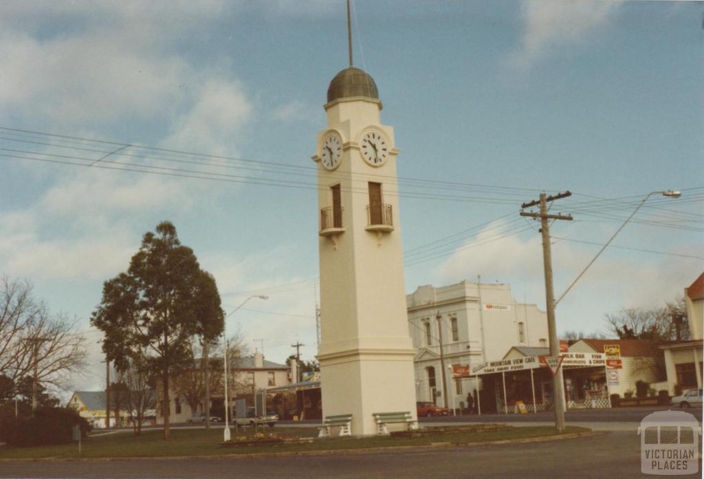Clocktower, Woodend, 1980