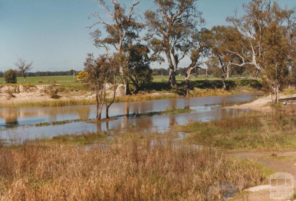 Wimmera River, Horsham, 1980